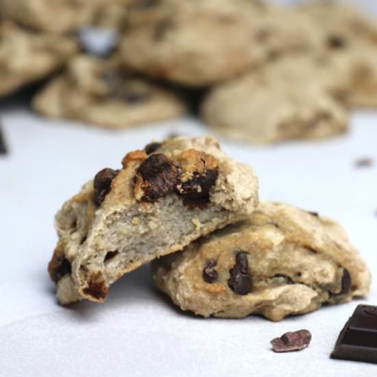 Buckwheat Cookies (5 ingredients)