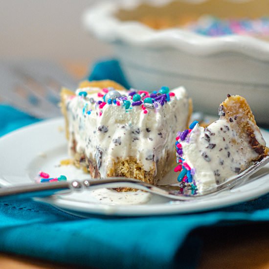 cookie dough ice cream pie