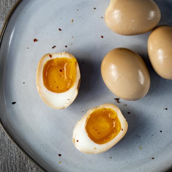 Soft Boiled Ramen Eggs