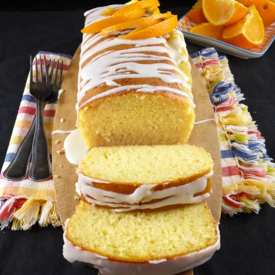 Orange Drizzle Spelt Cake