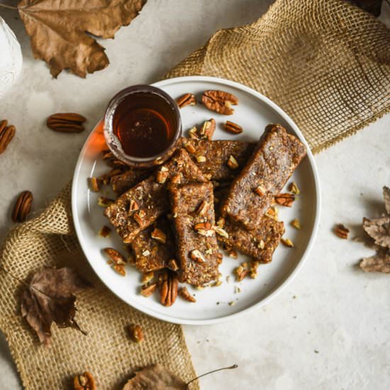 Homemade Maple Pecan “Larabars”