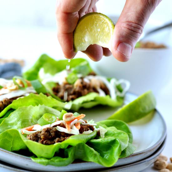 Thai Lettuce Wraps