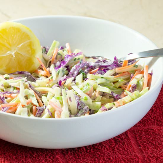 Fresh & Crunchy Broccoli Slaw