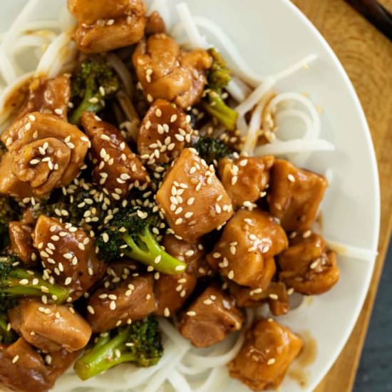 Stir Fry Sesame Chicken