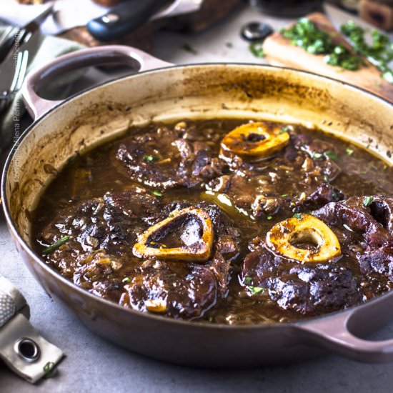 Osso Buco with Guinness & Onions