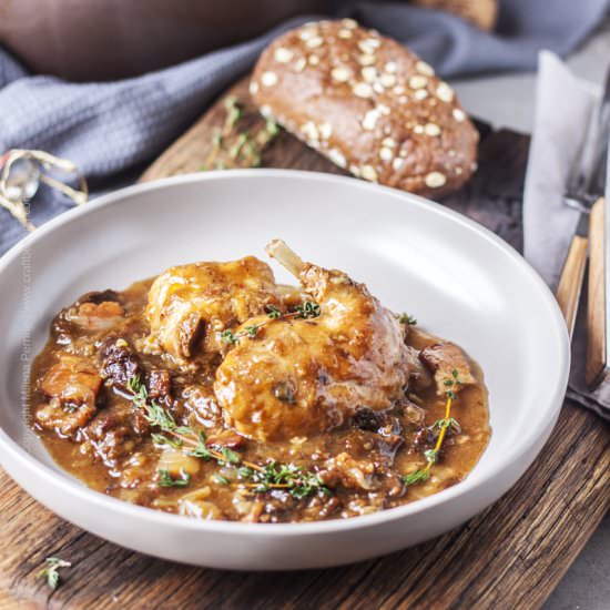 Trappist Rabbit Stew