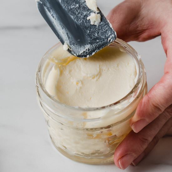 homemade butter