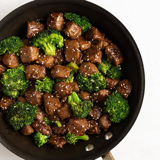 Beefless Beef and Broccoli