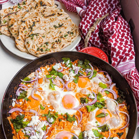 Sweet Potato Shakshuka with Berbere