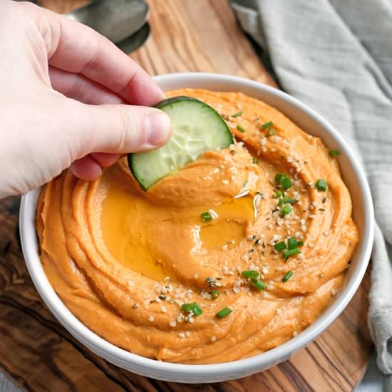 Paleo Whole30 Sweet Potato Hummus