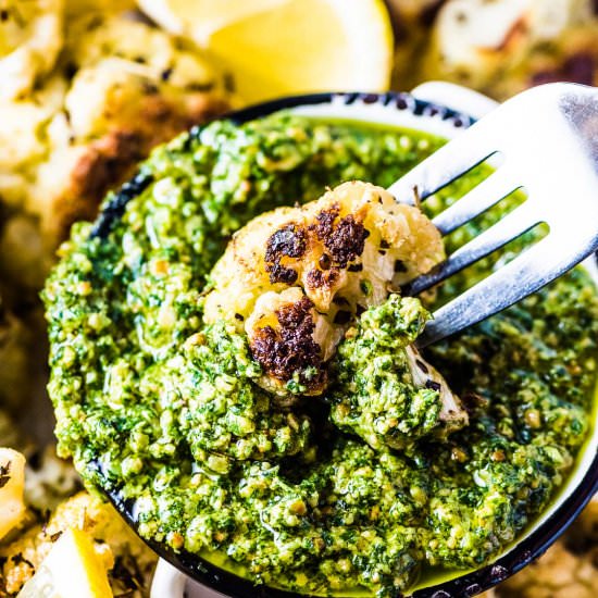 Roasted Italian Cauliflower