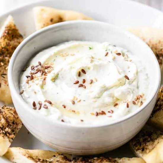 Whipped feta dip