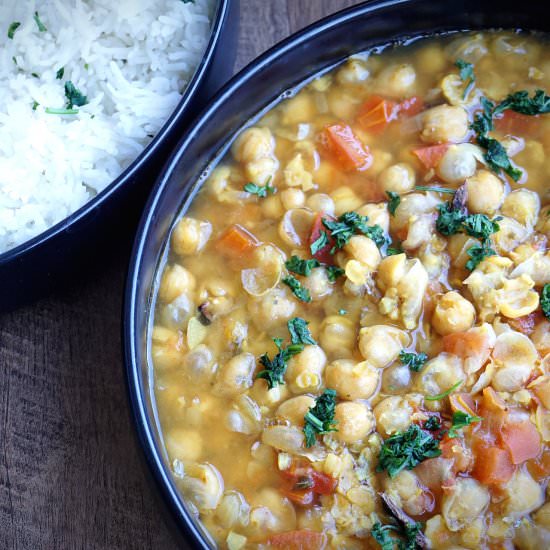 Instant Pot Chickpea Curry Recipe