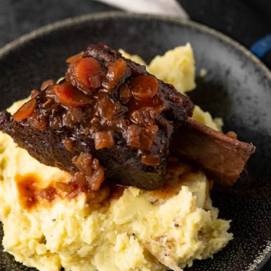 Red Wine Braised Short Ribs