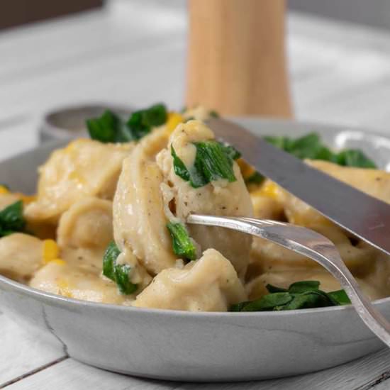 Vegan Stuffed Gnocchi