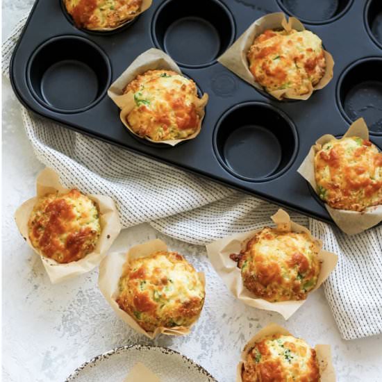 Savory Cottage Cheese Muffins
