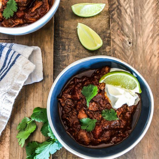 Steak and Beer Chili