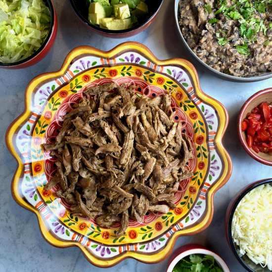 Rotisserie Duck Tacos