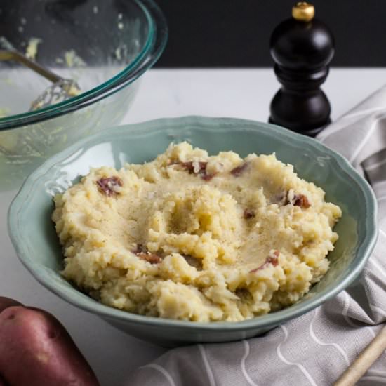 WFPB Cauli Potato Mash (oil-free)