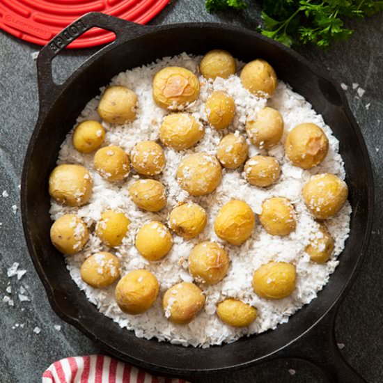 Portuguese Salt-Crusted Potatoes