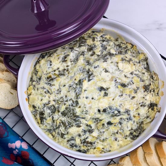 Hot Spinach Artichoke Dip