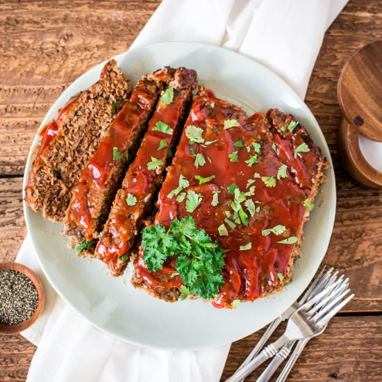 Gluten Free Slow Cooker Meatloaf
