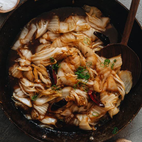 Napa Cabbage Stir Fry