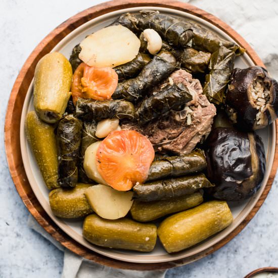 Middle Eastern Stuffed Grape Leaves