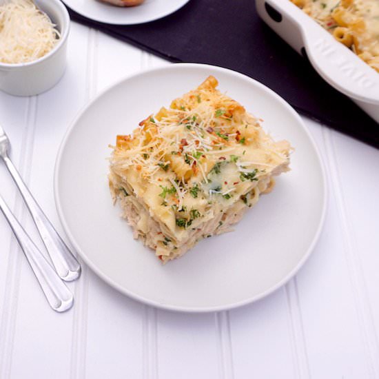 Tuscan Chicken Baked Ziti