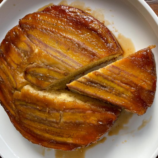 Banana Upside-Down Cake