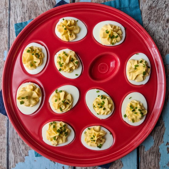 Ranch Deviled Eggs