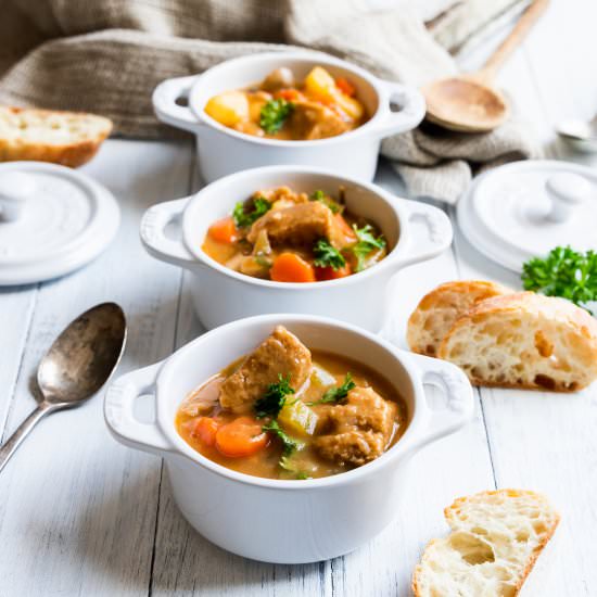Vegan Meatless “Beef” Stew