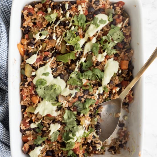 One Pan Southwestern Bake