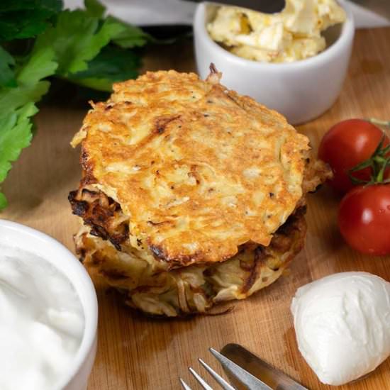 Low Carb Cabbage Hash Browns