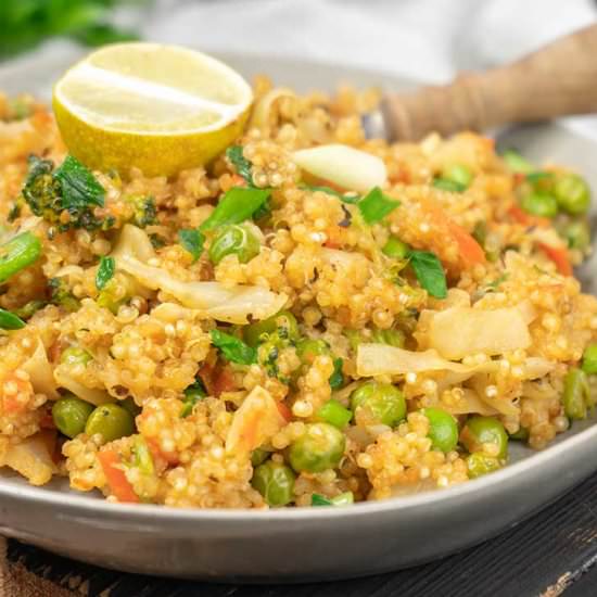 15-Min Quinoa Fried Rice