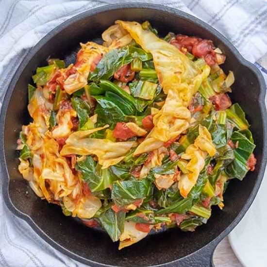 Cabbage and Collard Greens