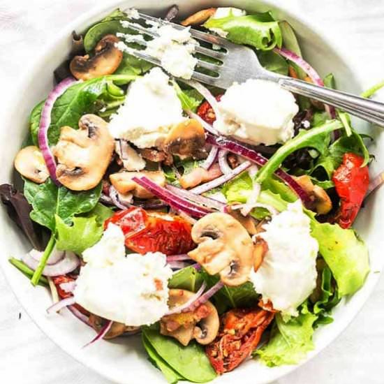 Goat cheese salad