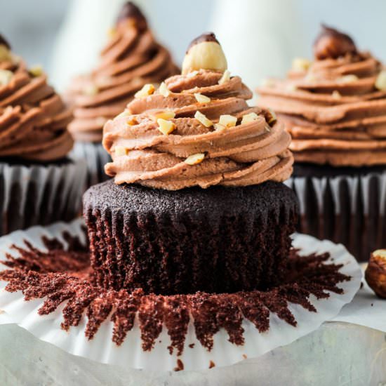Nutella Cupcakes
