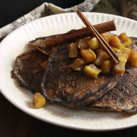 Cinnamon-Crusted Flapjacks