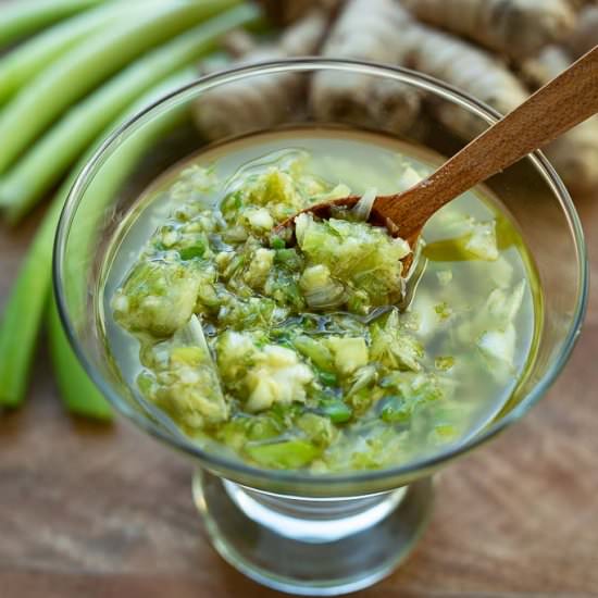 Easy Ginger Scallion Sauce