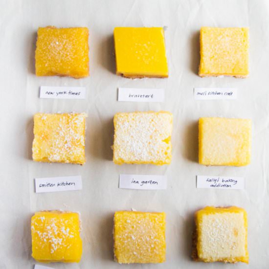 Lemon Bar Bake Off