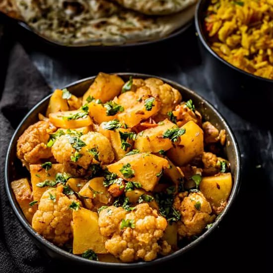 Cauliflower and Potato Curry