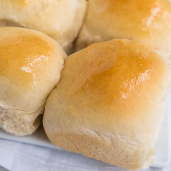 Fluffy Bread Machine Rolls