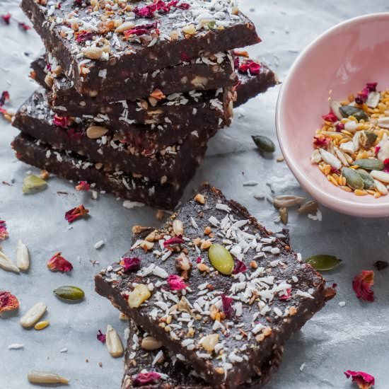 Chocolate Seed Slices