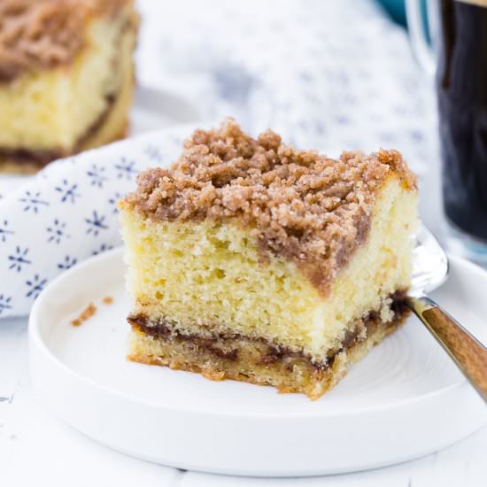 Coffee Cake with Streusel