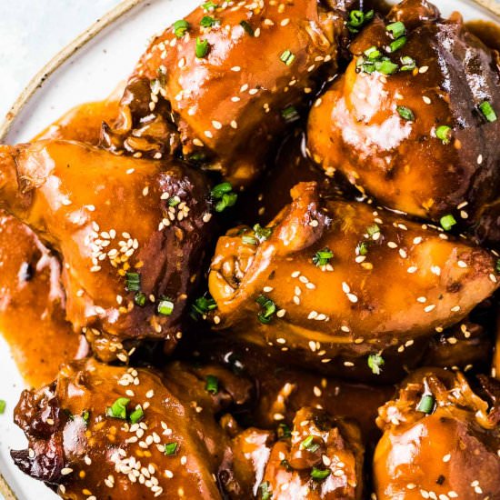 Slow Cooker Honey Garlic Chicken