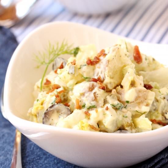 Homestyle Loaded Potato Salad