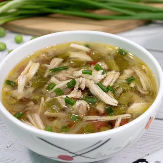 Healthy Indian Chicken Soup