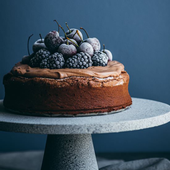 Chocolate Tahini Cake