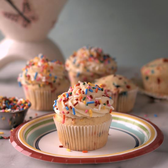 funfetti cupcakes